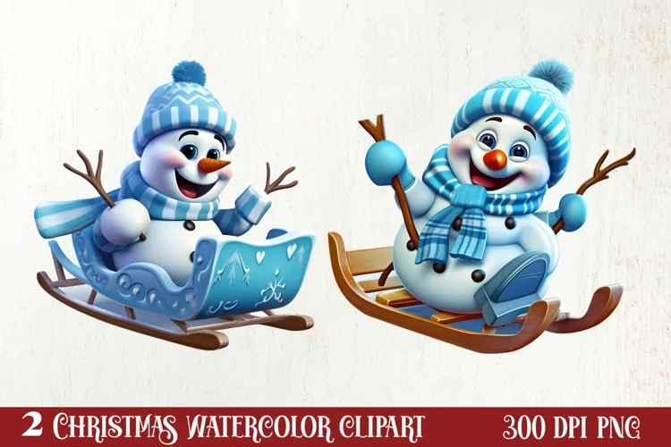 Funny Snowman Sublimation Clipart, Christmas PNG