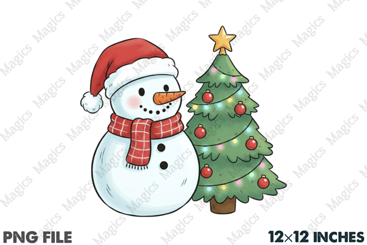 Snowman PNG Image 2