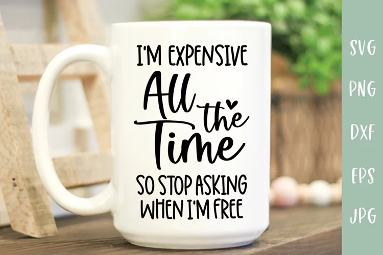 I'm Expensive All The Time - Sarcastic SVG