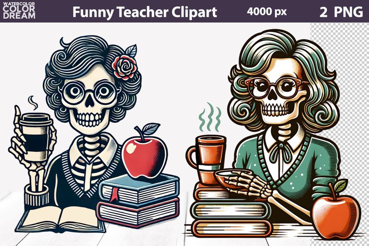 Skeleton Clipart Image 4