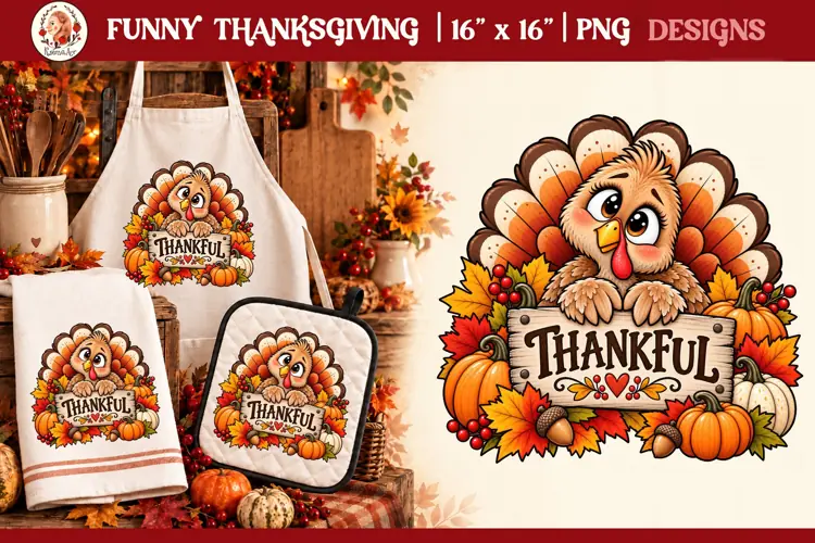 Funny Thanksgiving turkey PNG