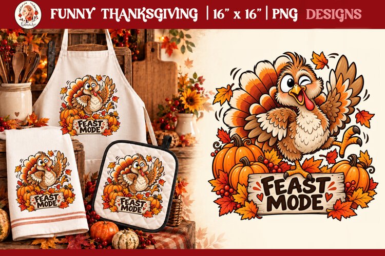 Funny Thanksgiving turkey PNG example image 1