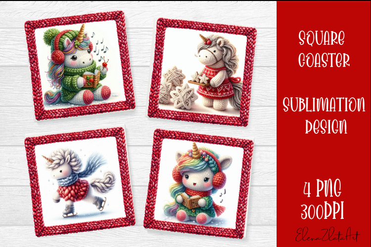 Unicorn Sublimation Designs Image 4