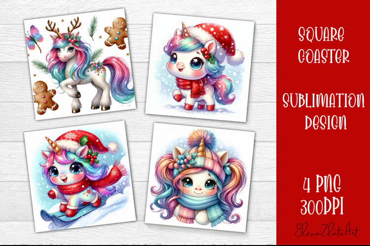 Unicorn Sublimation Designs Image 16