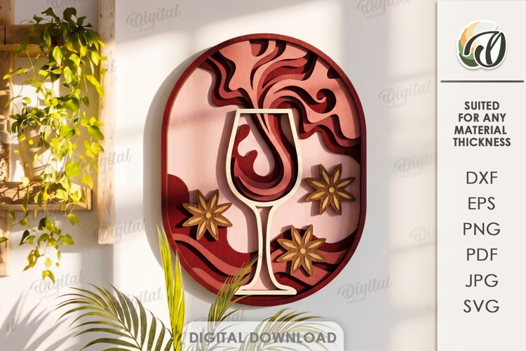 Kitchen Wall Decor Svg
