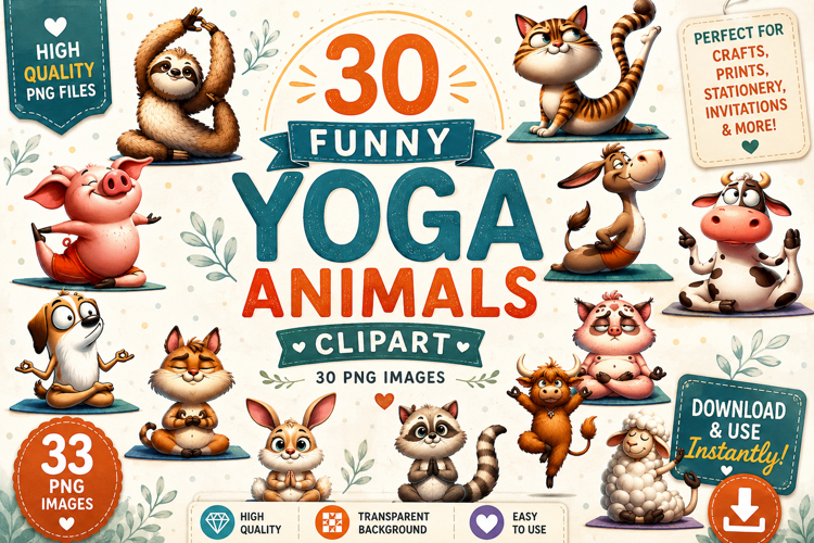 Cute Animal Clipart Image 2