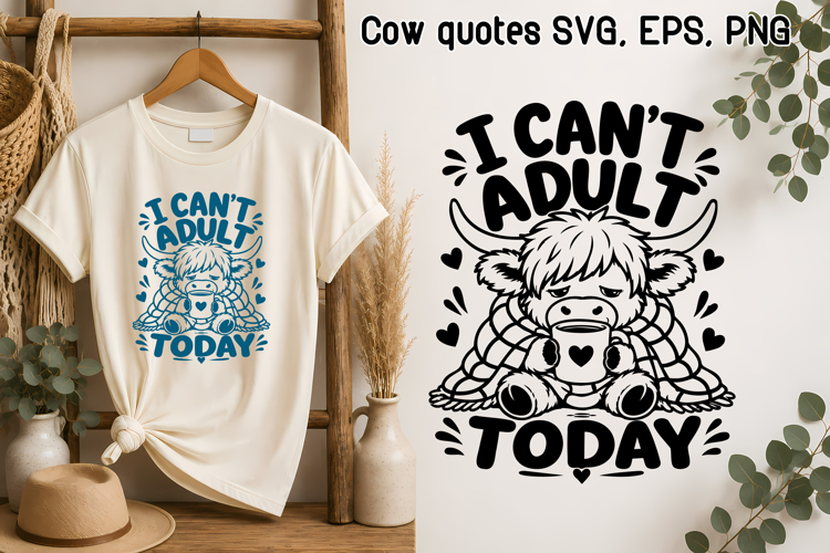 Silhouette Highland Cow Svg Image 6