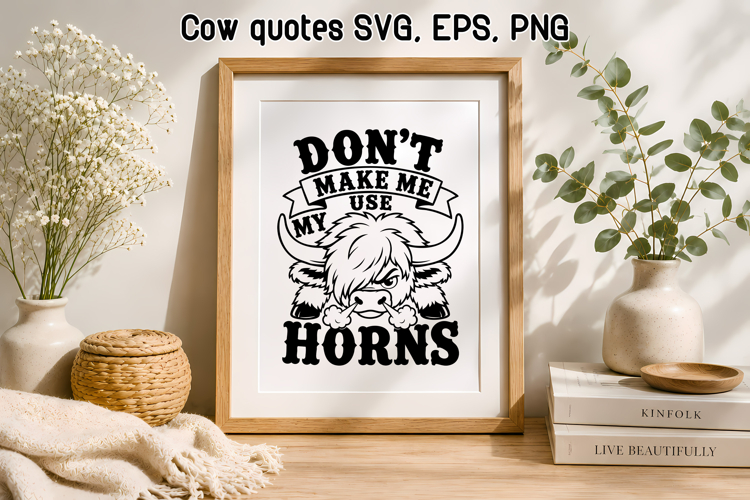Silhouette Highland Cow Svg Image 8