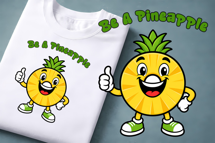 Funny food and fruit character clipart PNG design