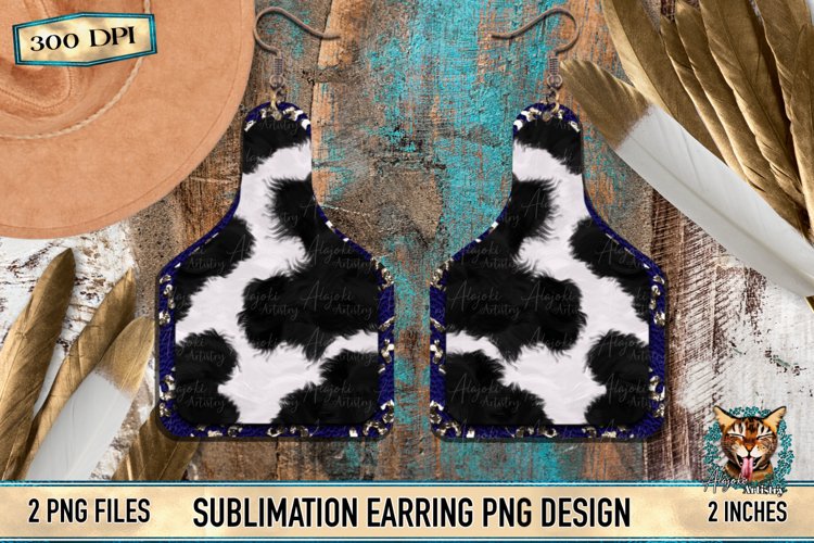 cow tag designs, cow tag earrings, cow tag earring designs, cow tags, sublimation cow tag earrings