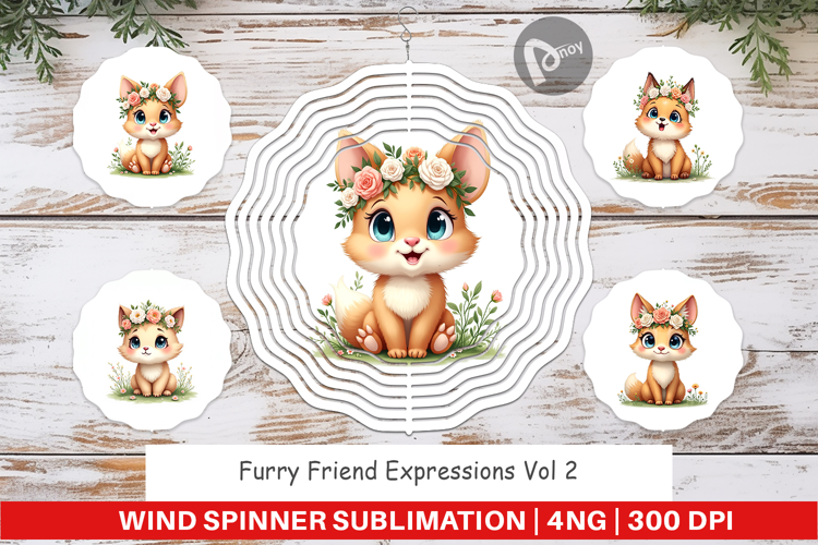 Furry Expressions Wind Spinner
