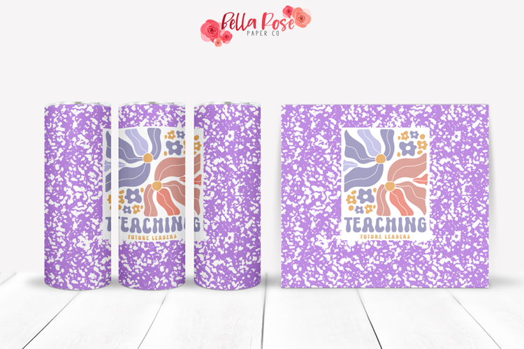 Teaching Future Leaders | Teacher | 20oz Tumbler Wrap