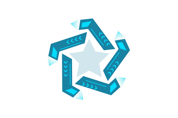 Futuristic frame gui conceptual layout hud element design