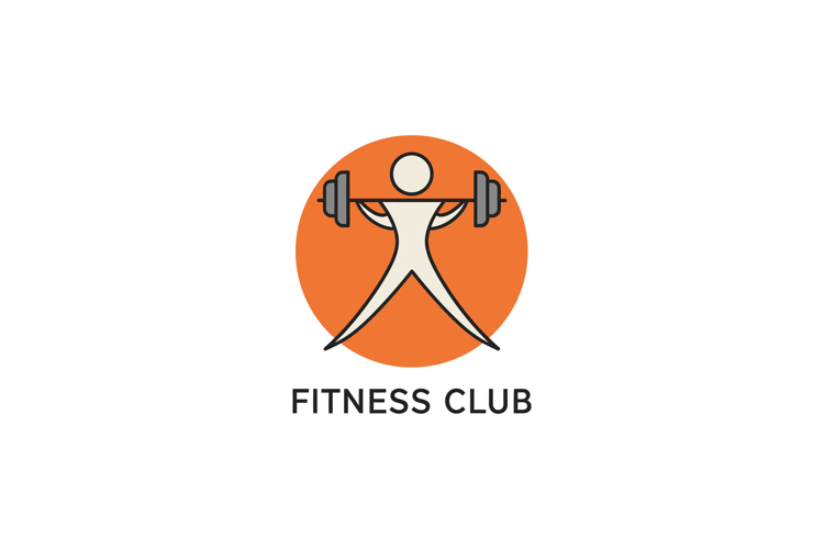 Lifting Weights Clipart Image 11