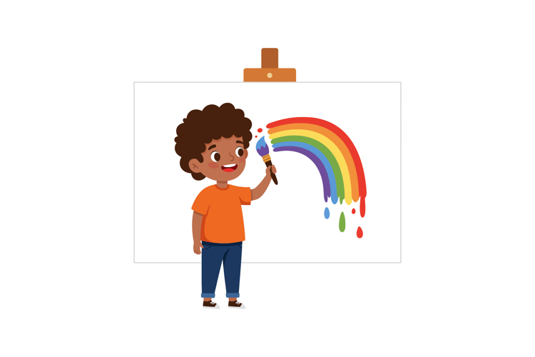Paint Brush Illustration Image 13
