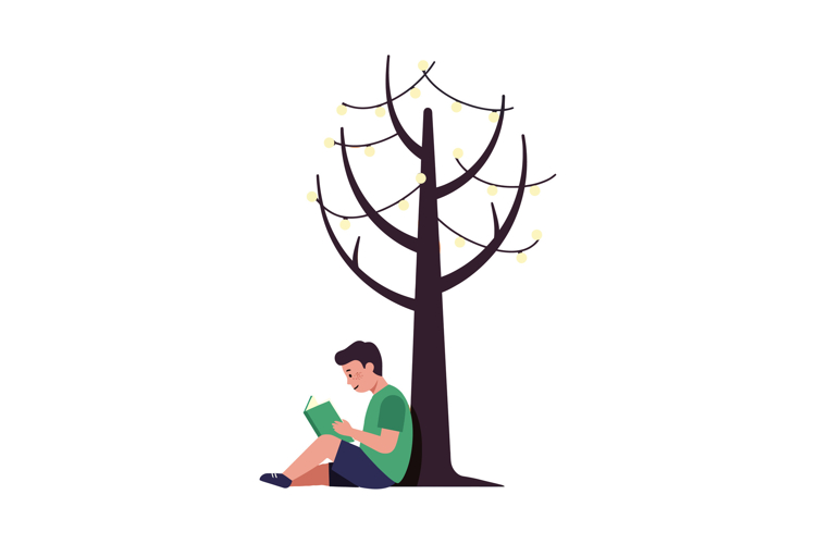 Reading Illustration Image 20