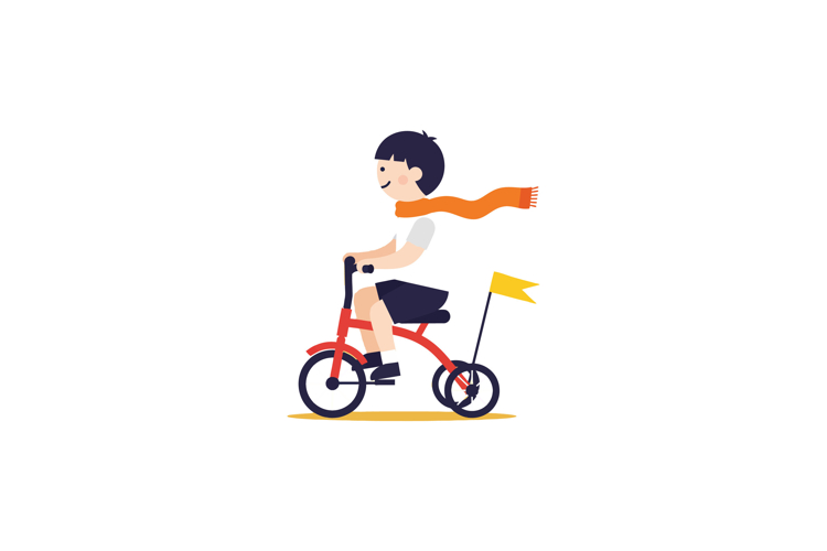 Ride A Bicycle Clipart Image 24