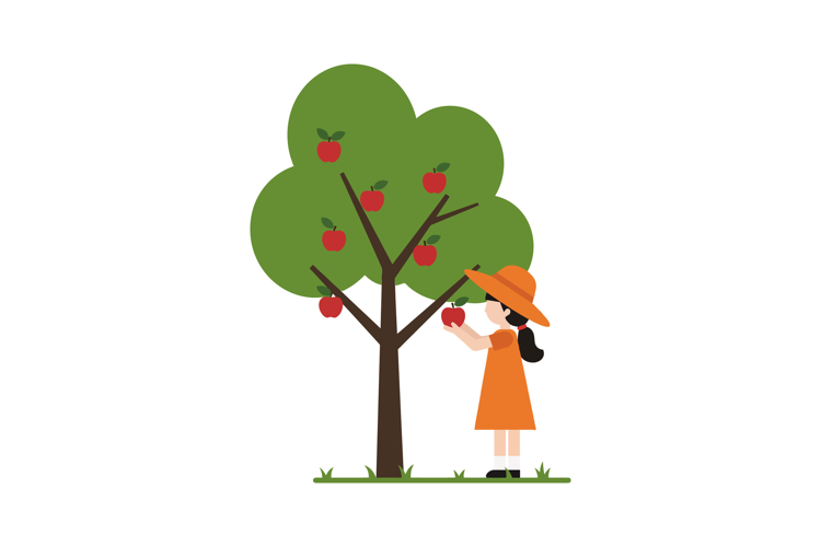 Apple Picking Clipart Image 17