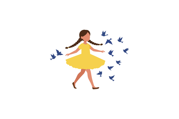 Blue Bird Clipart Image 11