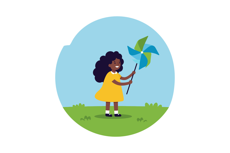 Curly Hair Clipart Image 15