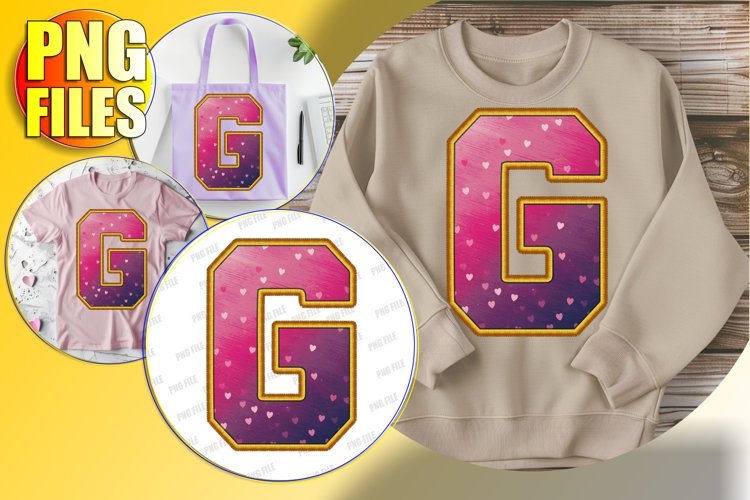 G Doodle Letter Valentine Romantic Loving Heart!