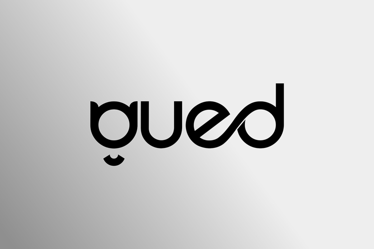 Gued | Modern Minimalist Logo Style Font
