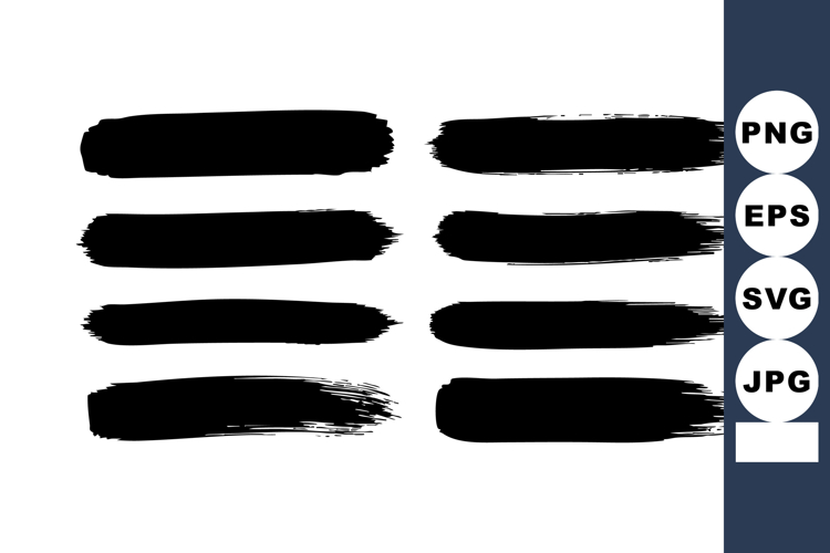 Paint Stroke Vector Image 19