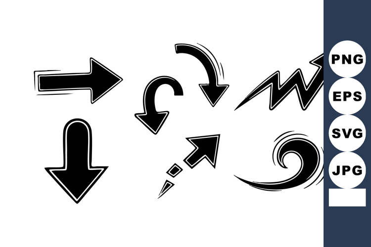 Curved Arrow Clipart Image 5