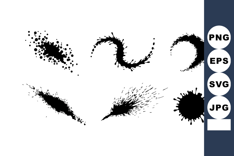 Splatter Vector Image 2