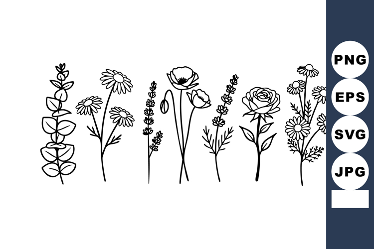 Wildflower Clipart