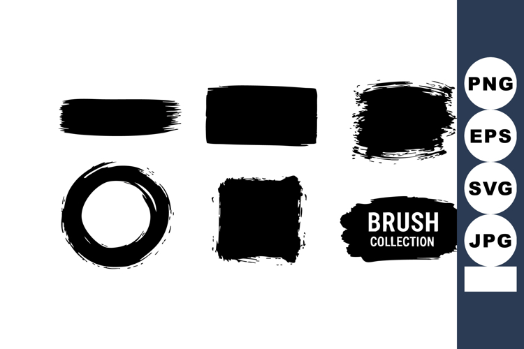 Paint Stroke Vector Image 4