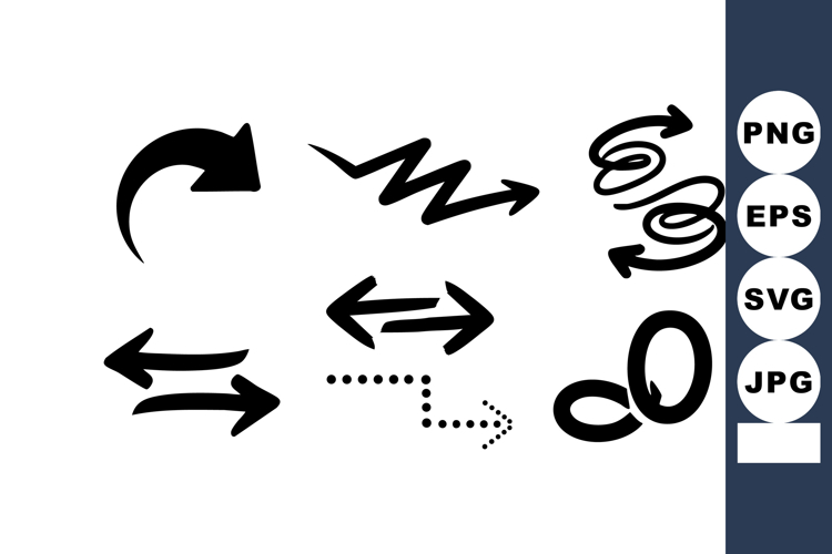 Arrow Vector Image 12