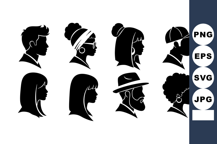 Silhouette Of Woman Image 13