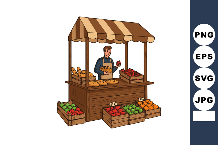 Market Clipart Image 4