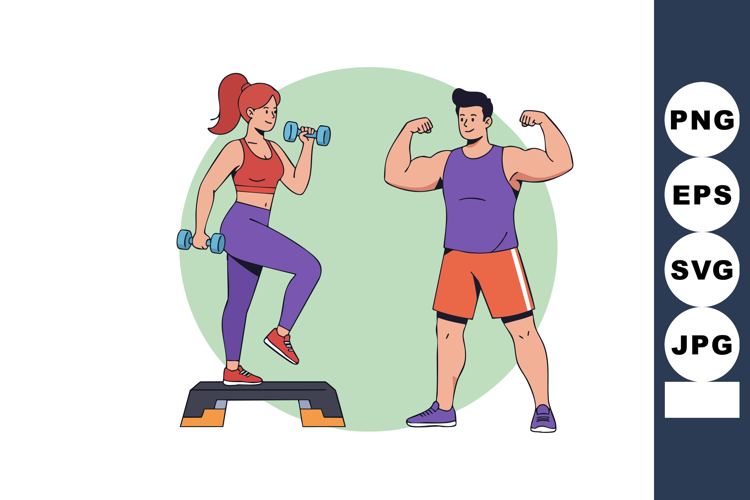 Fitness Clipart Image 24