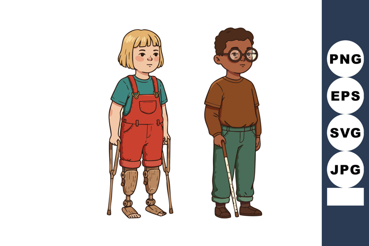 Crutches Clipart