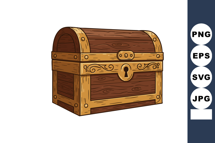 Treasure Box Clipart Image 5