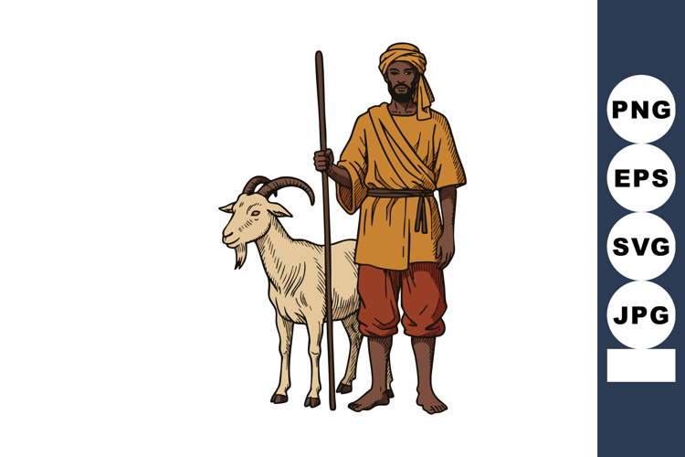 Shepherd Clipart Image 8