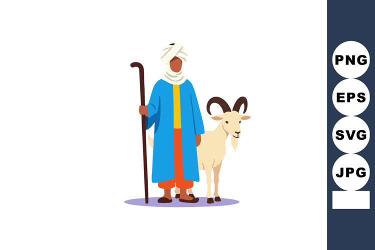 Shepherd Clipart Image 7