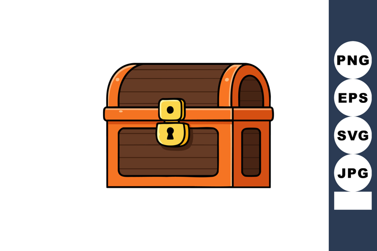 Treasure Box Clipart Image 4