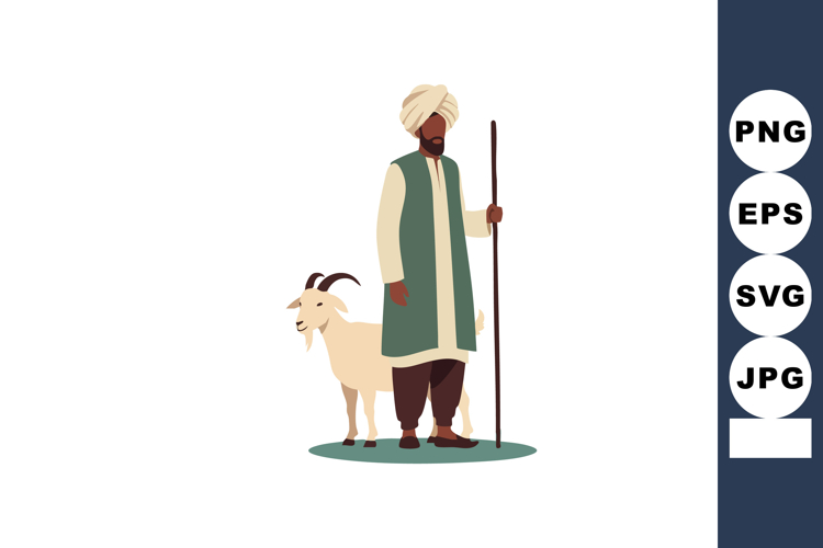 Shepherd Clipart Image 6