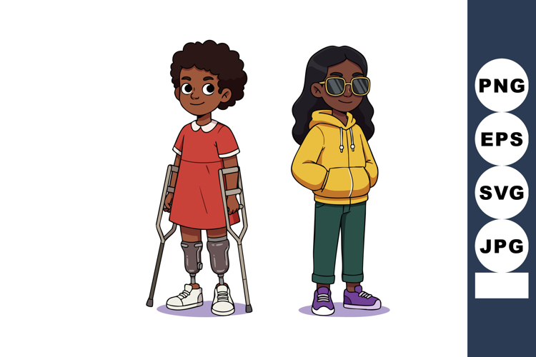Crutches Clipart Image 24