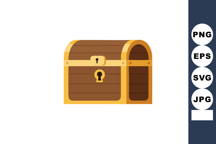 Treasure Box Clipart Image 3