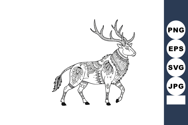 Deer Clipart Image 23