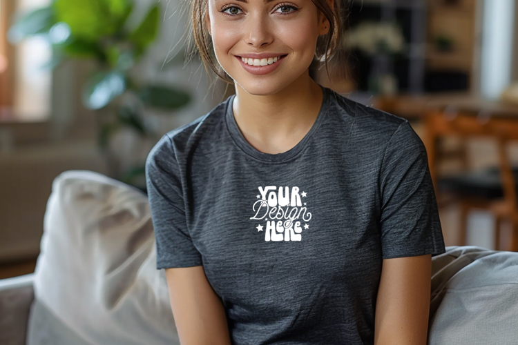 White Tshirt Mockup Image 24