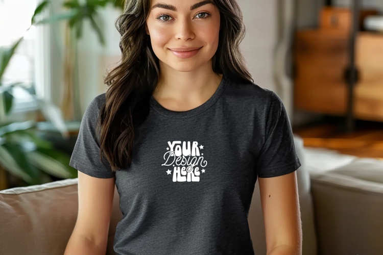White Tshirt Mockup Image 9