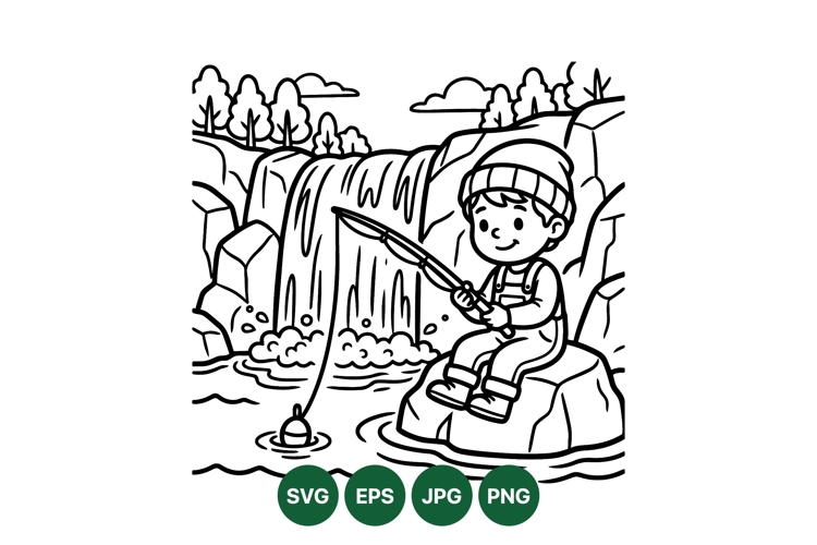 Waterfall Clipart Image 23