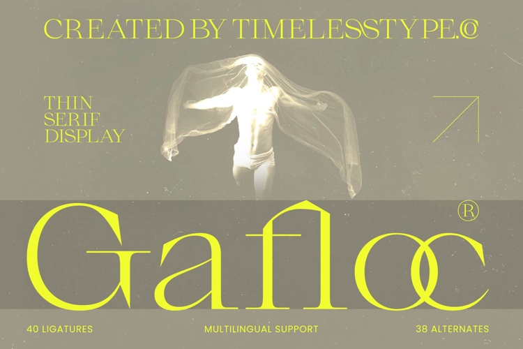 Gafloc Thin Serif Display
