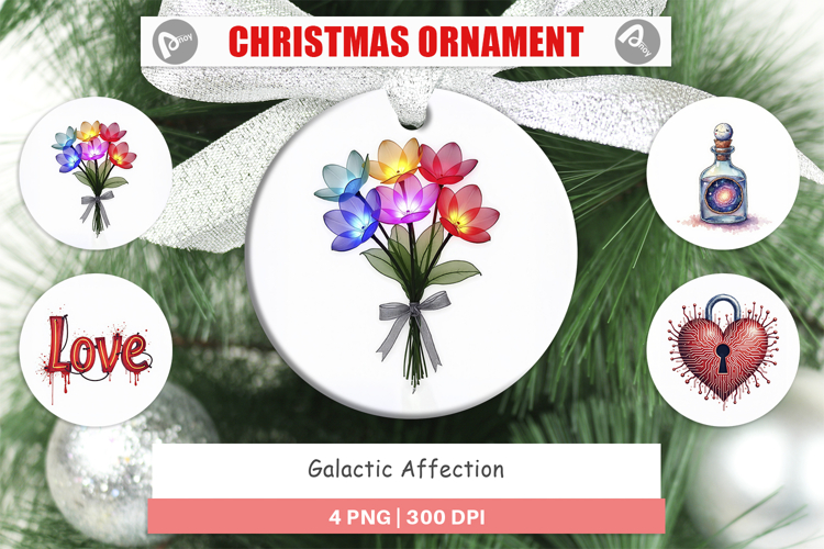 Galactic Affection Love Ornament