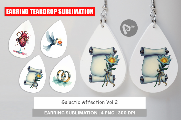 Earring Sublimation Designs Image 8